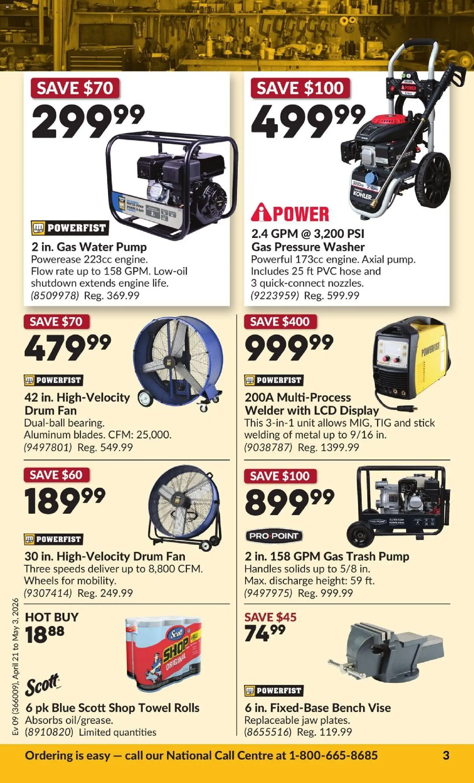 Princess Auto flyer valid from 21.04.2026 | Page: 7 | Products: Fan