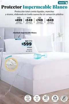 Vista previa de Colchas Concord Buen Fin, nuevo folleto de la tienda, válido en México a partir del 01.11.2025 | Página: 218 | Productos: Toalla, Almohada