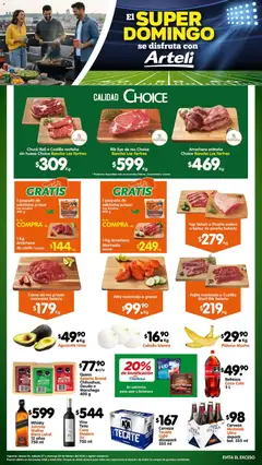 Vista previa de Arteli folleto Carnes & Cortes, nuevo folleto de la tienda, válido en México a partir del 06.02.2026