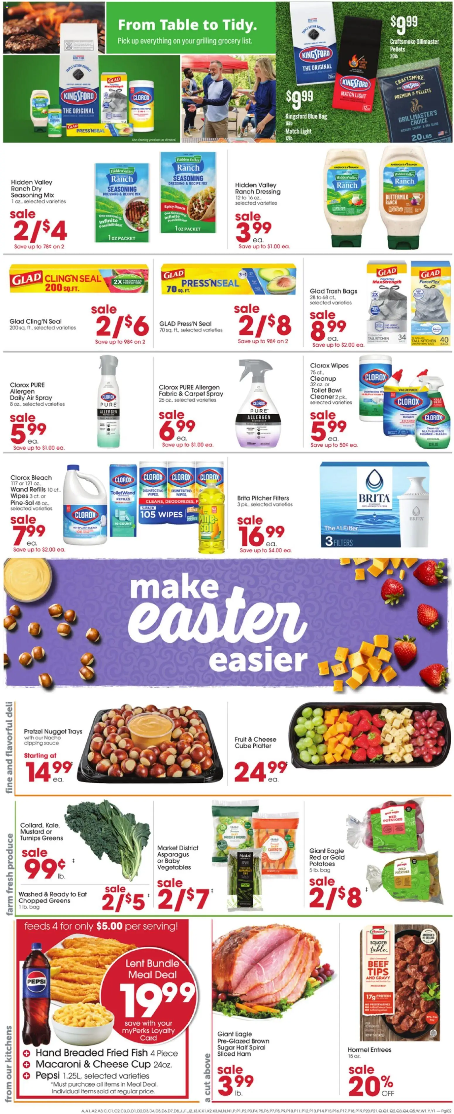 Giant Eagle Weekly Ad - valid from 02.04.2026 | Page: 6 | Products: Table, Beef, Sugar, Greens