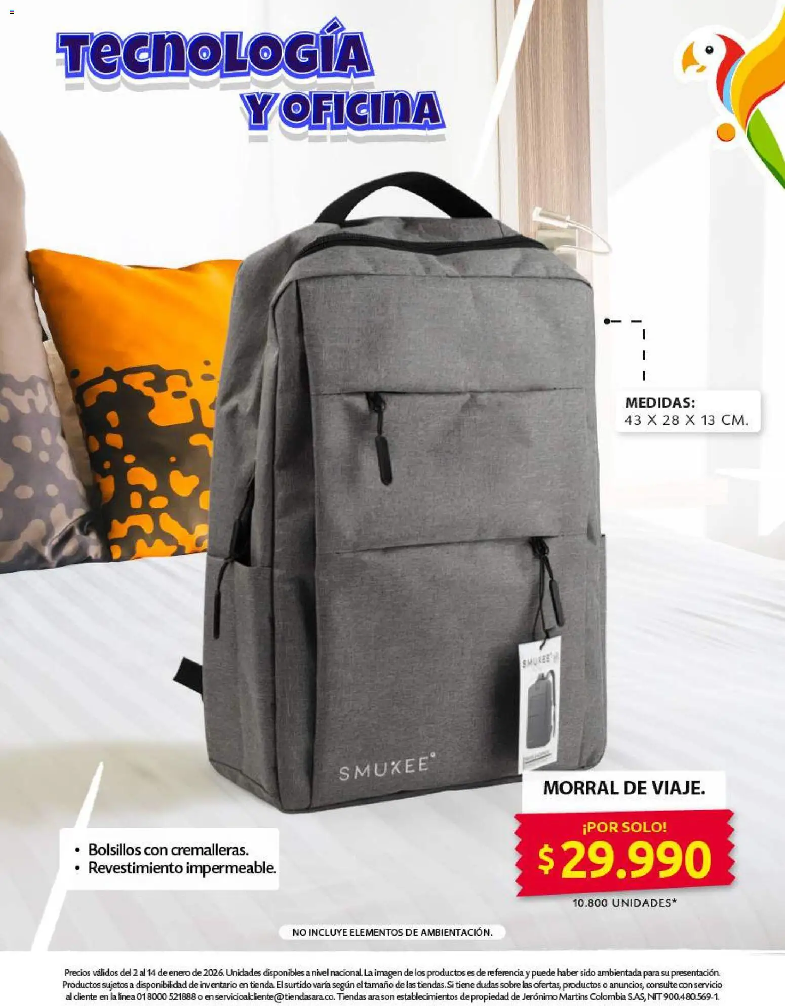 Ara revista - valida desde el 02.01.2026 | Página: 27 | Productos: Sobre, Morral