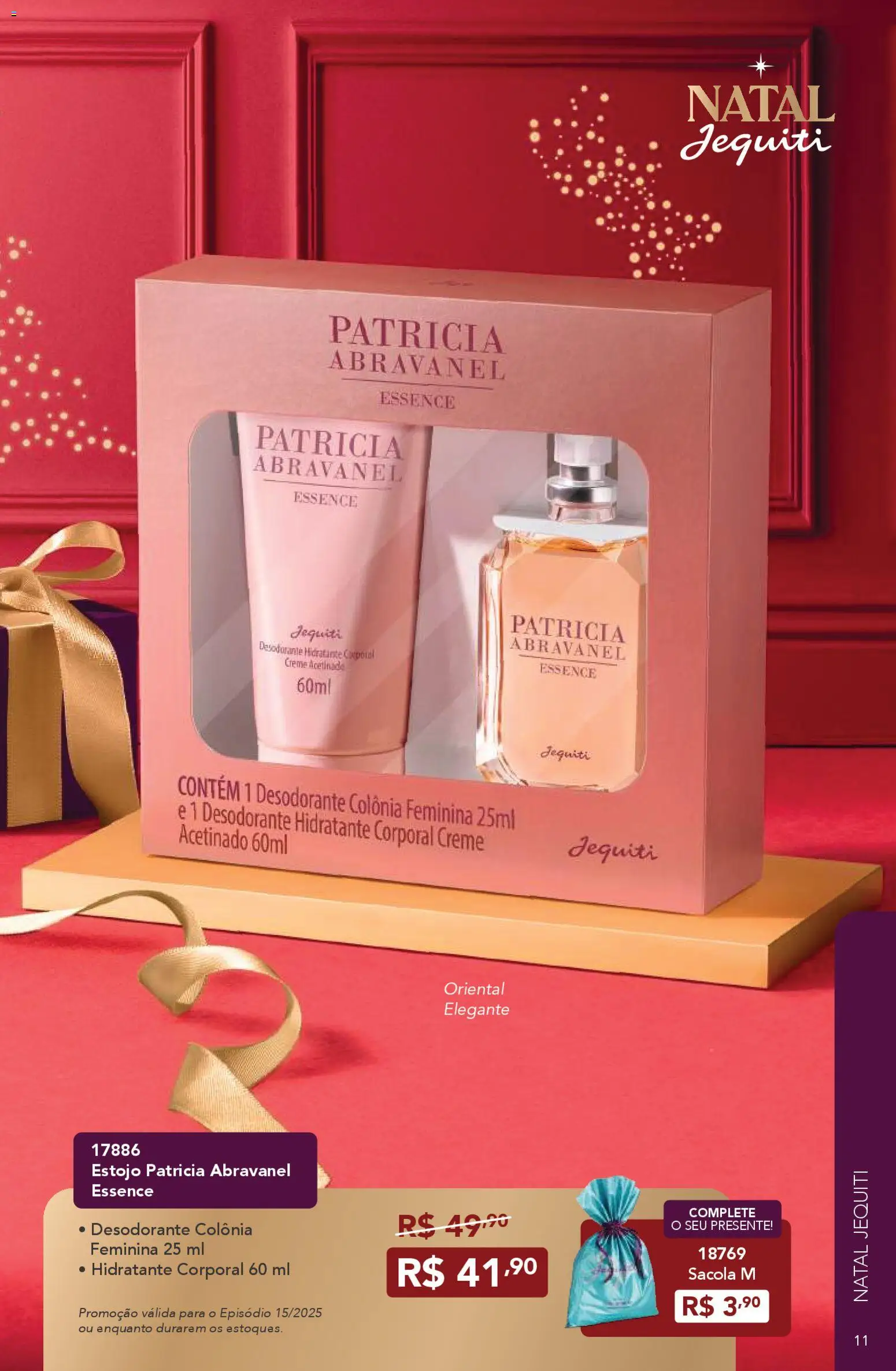 Jequiti Folheto - válido de 24.10.2025 | Página: 11 | Produtos: Hidratante corporal, Desodorante, Creme