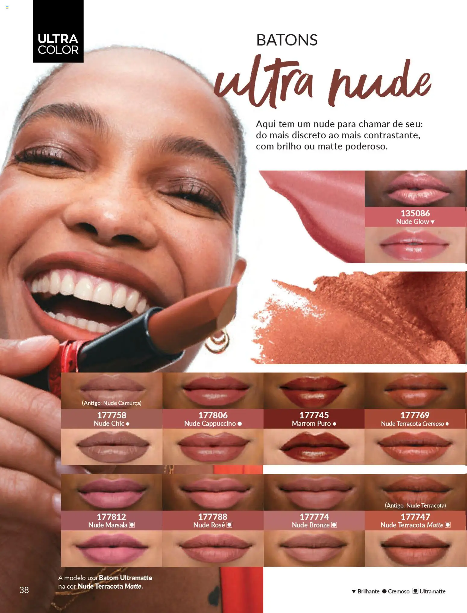 Avon Folheto - válido de 19.12.2025 | Página: 38 | Produtos: Batom