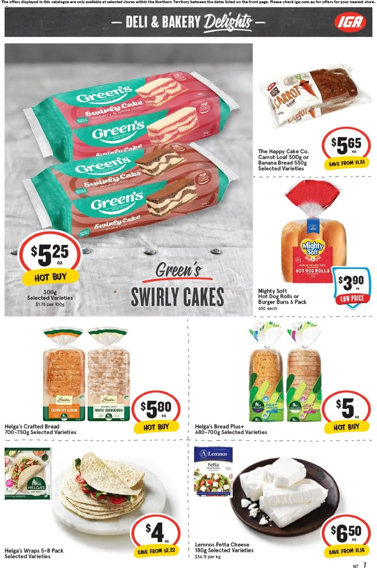 IGA catalogue - valid from 15.10.2025 | Page: 7 | Products: Lettuce, Potatoes, Pumpkin, Rockmelon