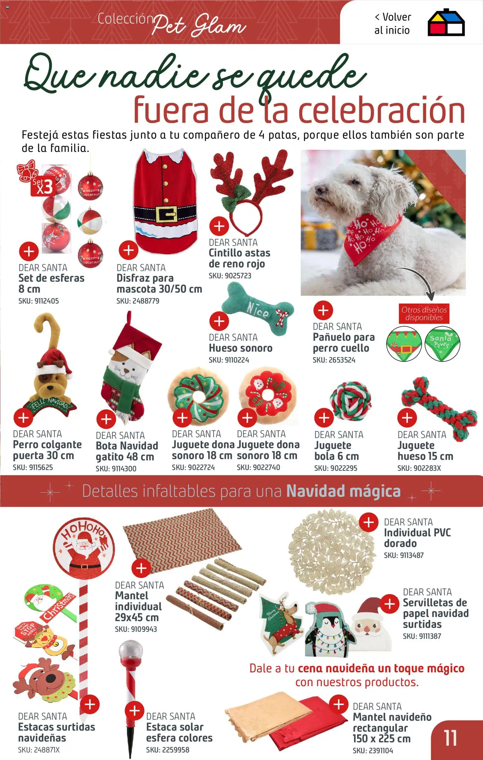 Punto Mayorista - Navidad │ válido desde el 13.11.2025 | Página: 11 | Productos: Pañuelo, Servilletas, Mantel, Individual