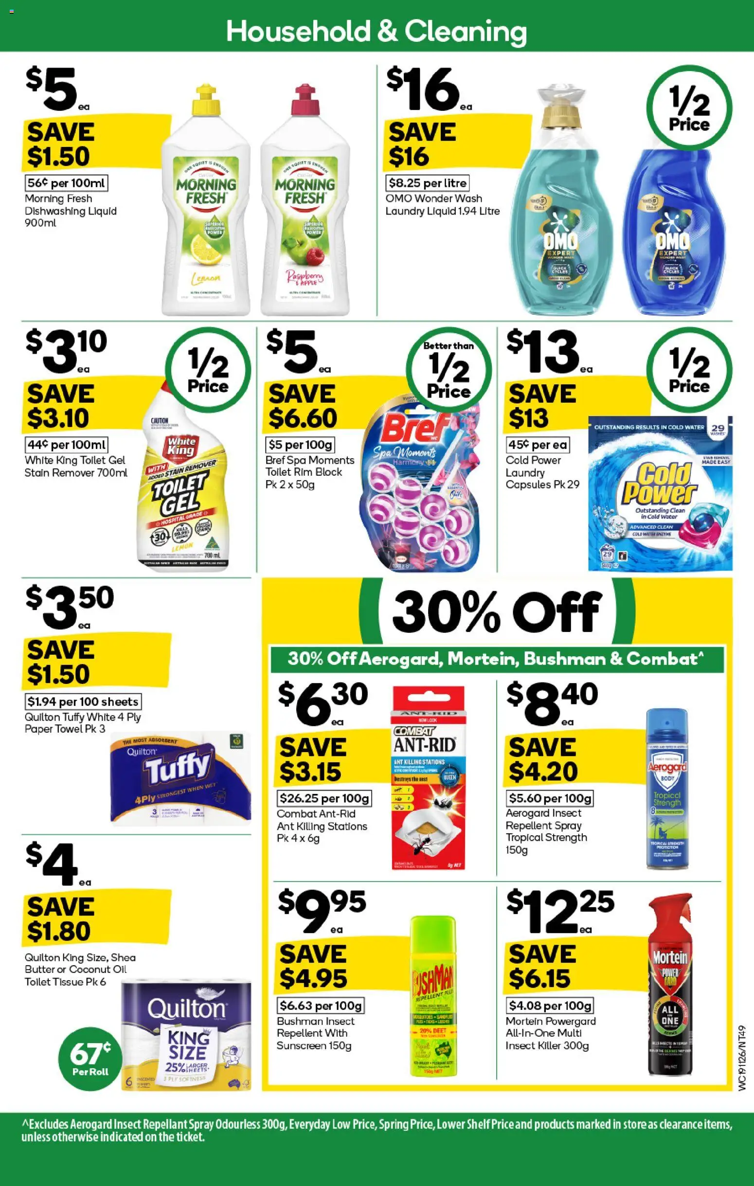 Woolworths catalogue - valid from 19.11.2025 | Page: 49 | Products: Household, Oil, Sunscreen, Laundry