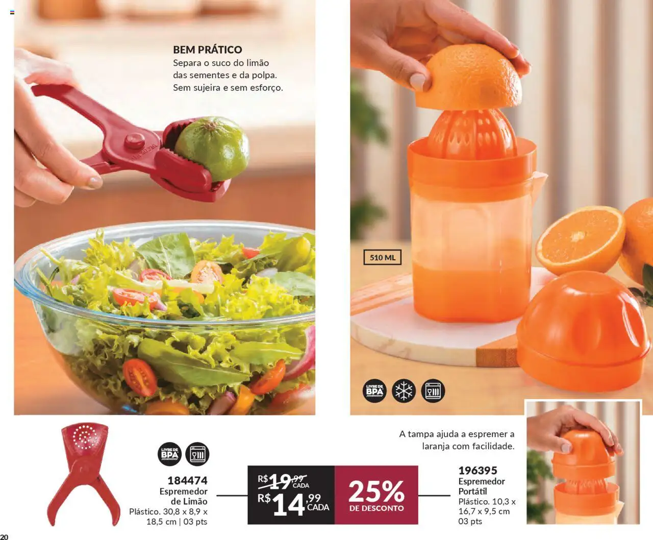 Avon Folheto - válido de 13.06.2025 | Página: 20 | Produtos: Espremedor, Suco