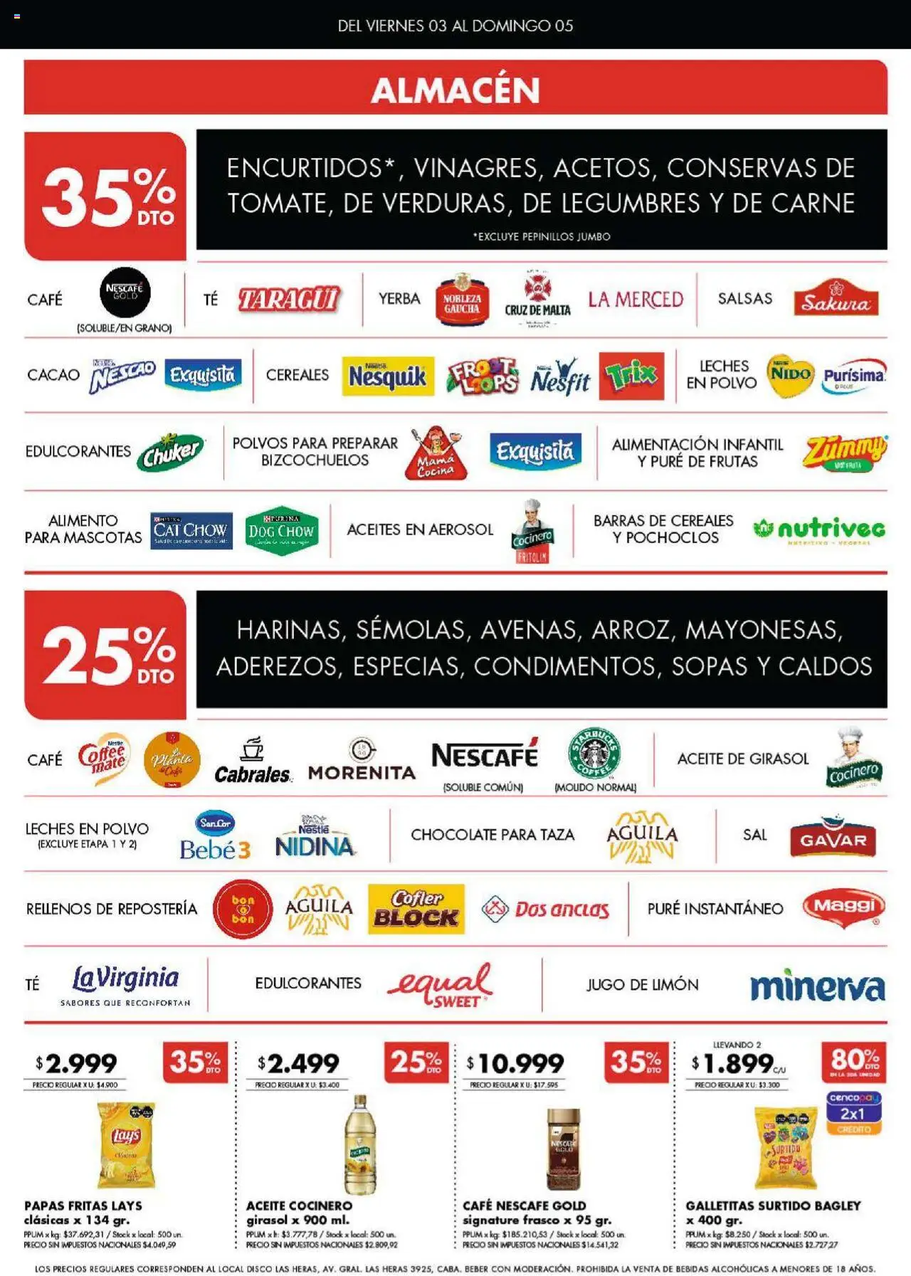 Disco ofertas │ válido desde el 03.10.2025 | Página: 3 | Productos: Cocina, Polvo, Frasco, Cacao