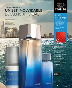 Vista previa de folleto Ésika - Campaña 1 de la Ésika válido desde 18.12.2025 | Página: 155 | Productos: Desodorante, Antitranspirante, Perfume