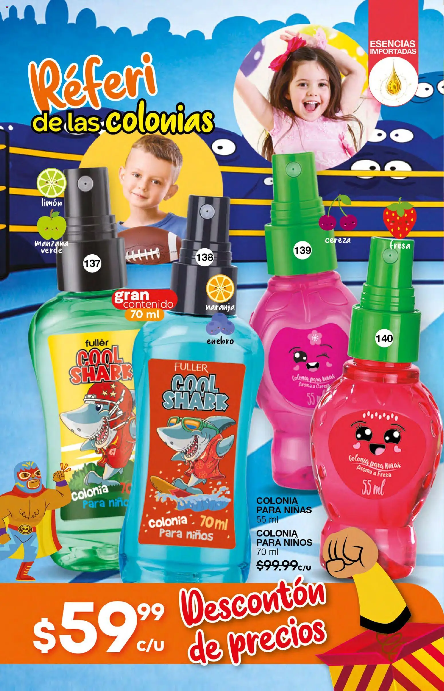 Nuevas ofertas de Fuller válidas en toda la República Mexicana desde el 18.02.2026. ¡Encuentra las mejores ofertas en Fuller campaña 23 2026! | Página: 54 | Productos: Fresa, Manzana, Limón, Esencias