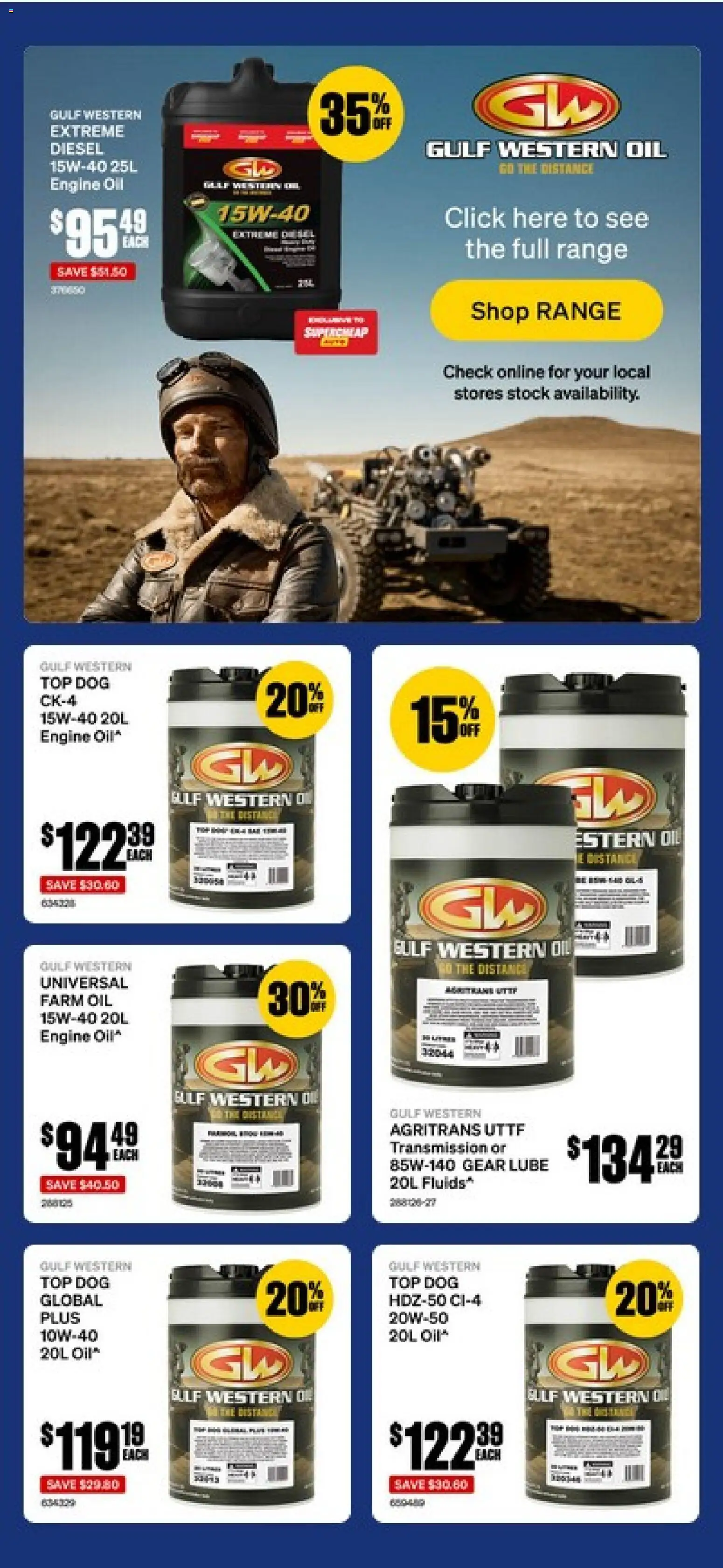 Supercheap Auto catalogue - valid from 21.01.2026 | Page: 34 | Products: Oil