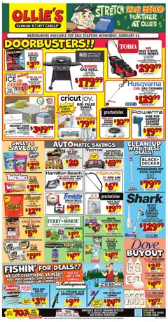 Preview of Ollie's weekly ads valid from 25.02.2026 | Page: 1