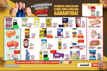 Max Atacadista ofertas Fecha Mes - Pré-Visualização do folheto da loja Max Atacadista, válido de 30.03.2026