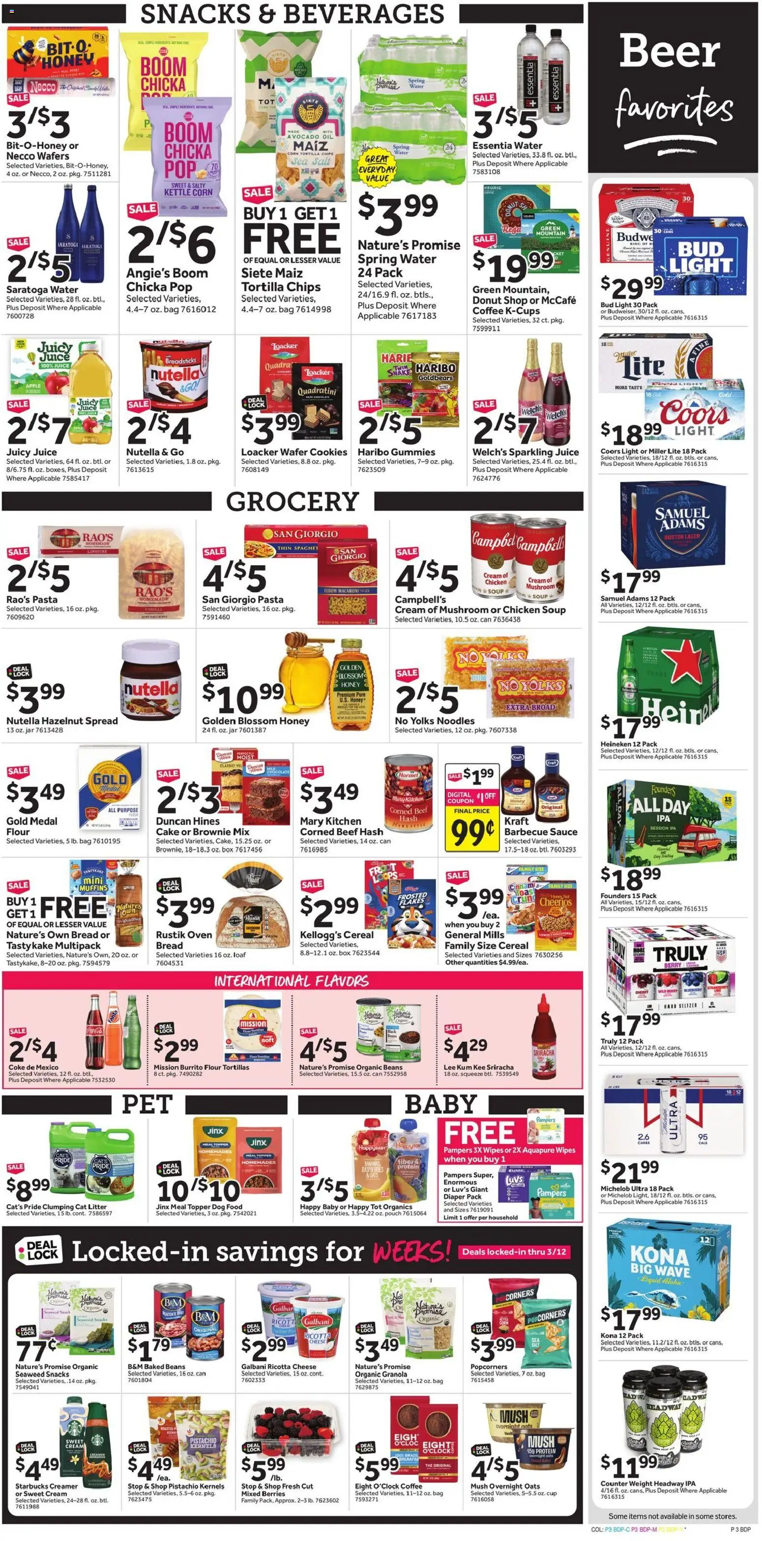 Stop & Shop Weekly Circular - CT - valid from 13.02.2026 | Page: 5 | Products: Box, Dog Food, Beer, Noodles