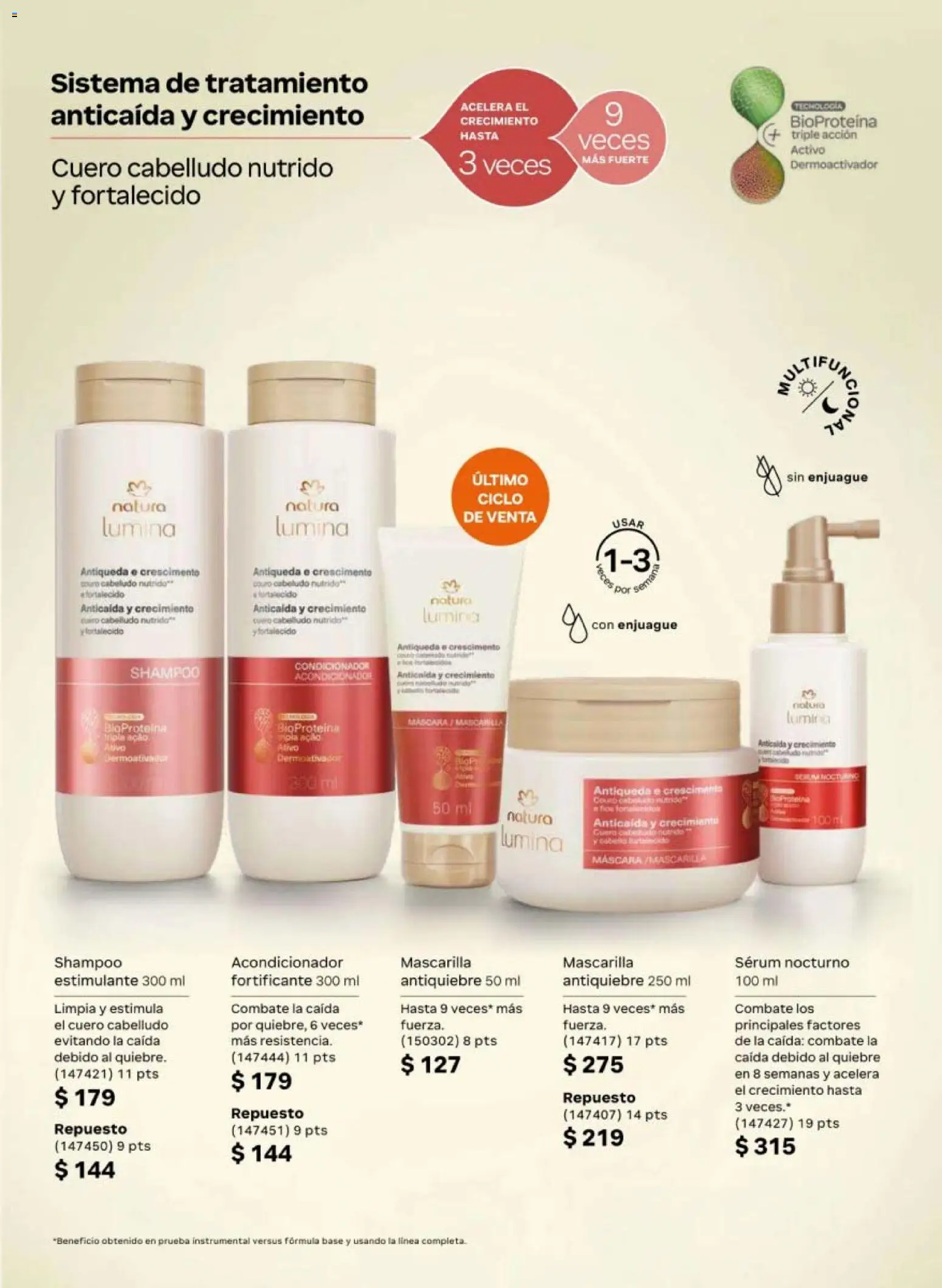 Nuevas ofertas de Natura válidas en toda la República Mexicana desde el 02.04.2026. ¡Encuentra las mejores ofertas en Natura campaña 6 2026! | Página: 149 | Productos: Serum, Máscara, Mascarilla, Acondicionador