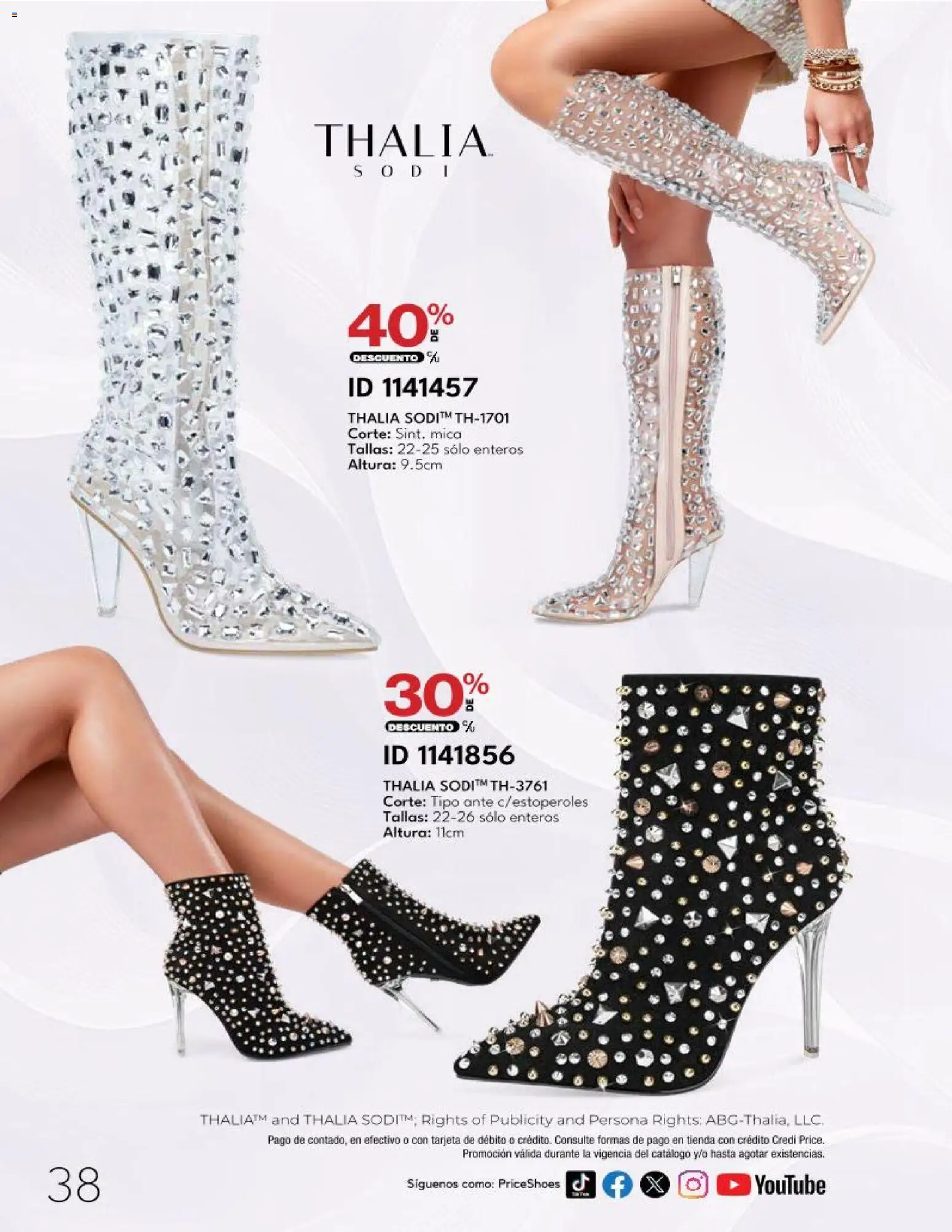 Nuevas ofertas de Price Shoes válidas en toda la República Mexicana desde el 20.03.2026. ¡Encuentra las mejores ofertas en Price Shoes catálogo 10 Pagos Sin Intereses! | Página: 38