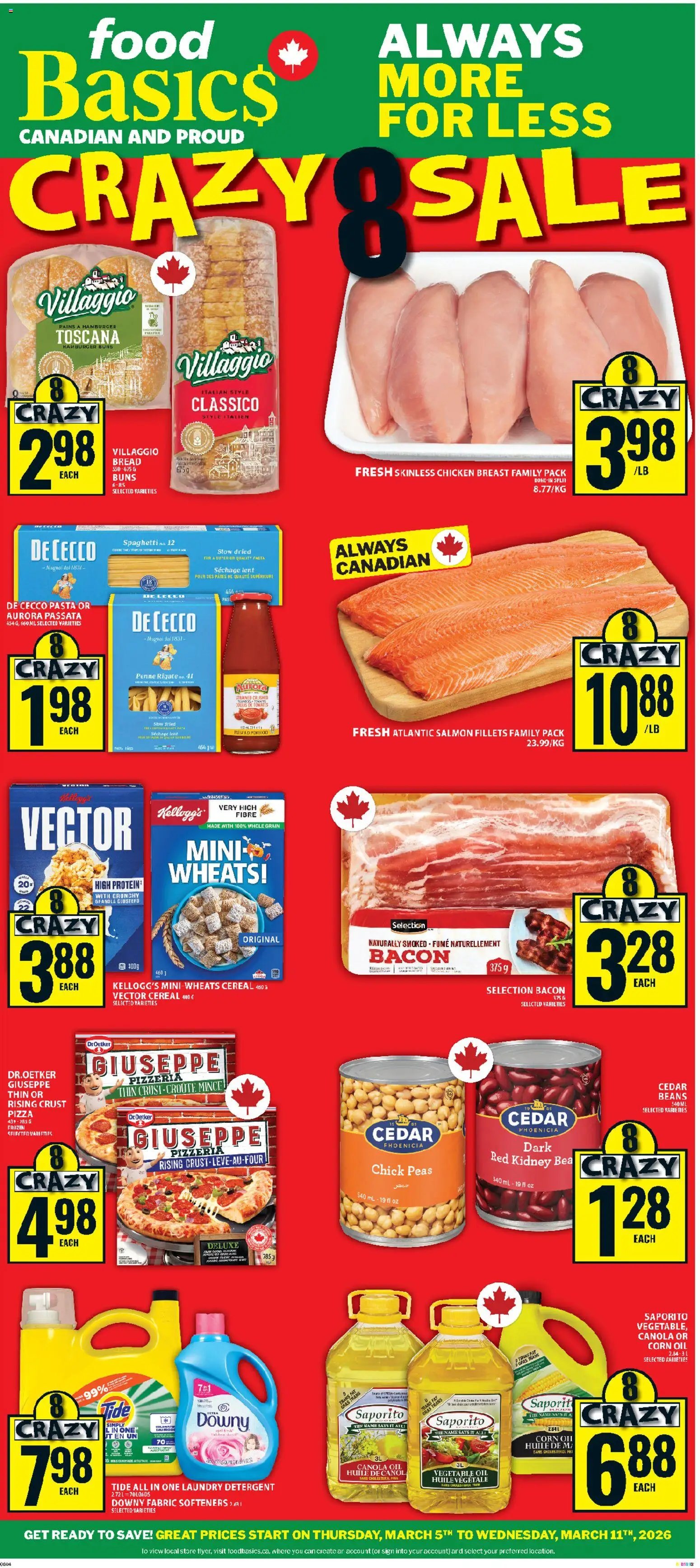 Food Basics flyer valid from 05.03.2026 | Page: 1
