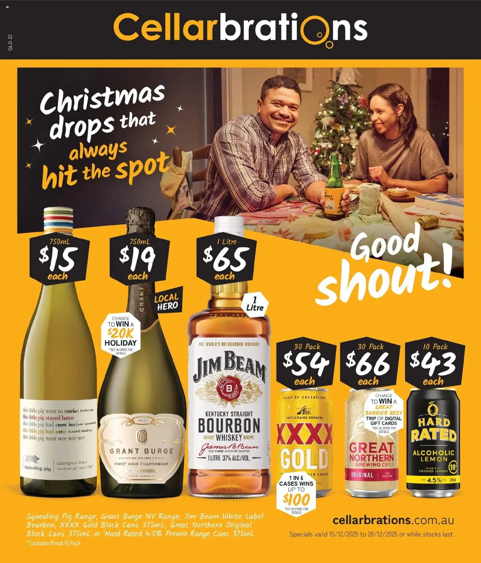 Cellarbrations catalogue - valid from 15.12.2025 | Page: 1 | Products: Pasta, Whiskey, Lemon, Digital