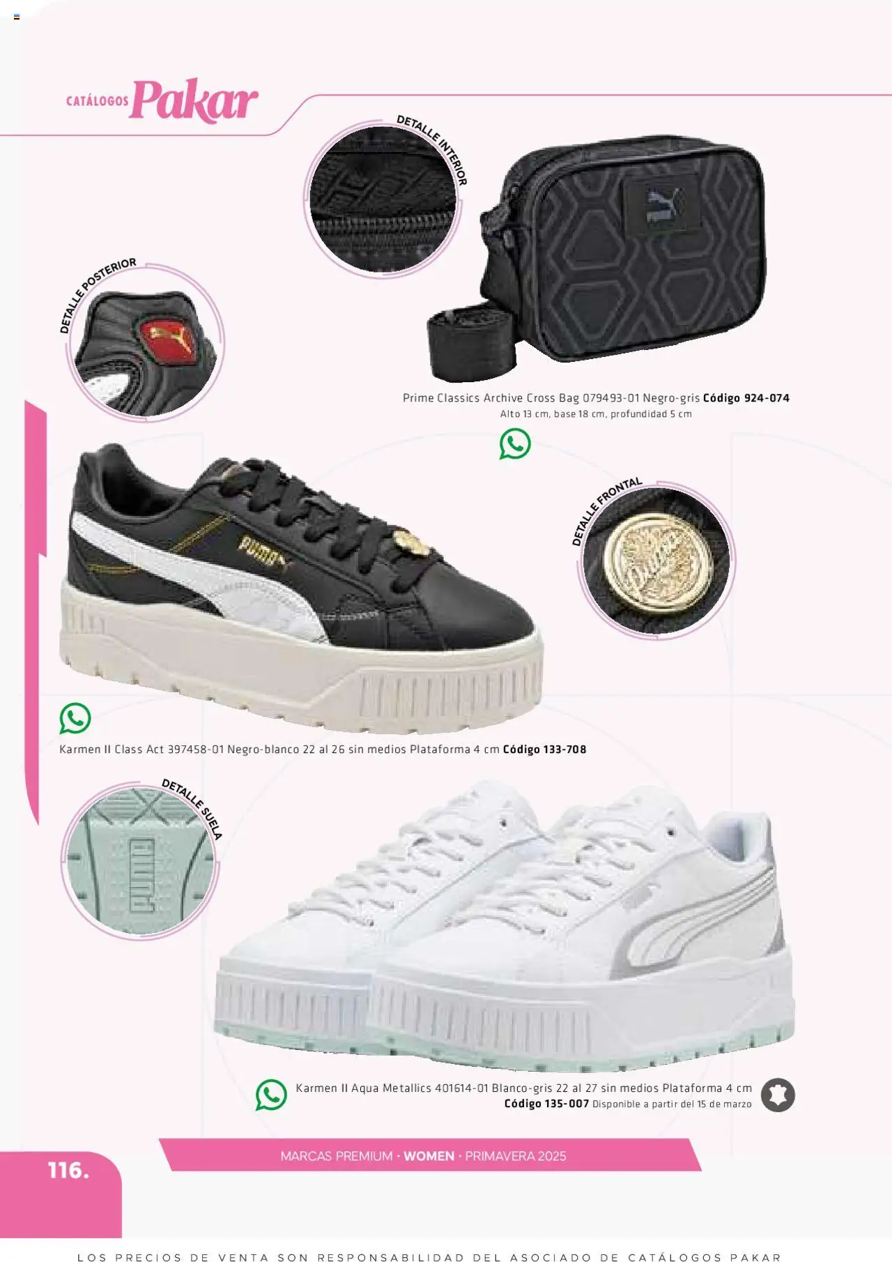 Nuevas ofertas de SC Pakar válidas en toda la República Mexicana desde el 06.03.2025. ¡Encuentra las mejores ofertas en SC Pakar catálogo Women! | Página: 116