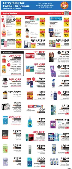 Preview of ShopRite weekly ads valid from 28.12.2025 | Page: 9 | Products: Vitamin, Conditioner, Soap, Body Wash