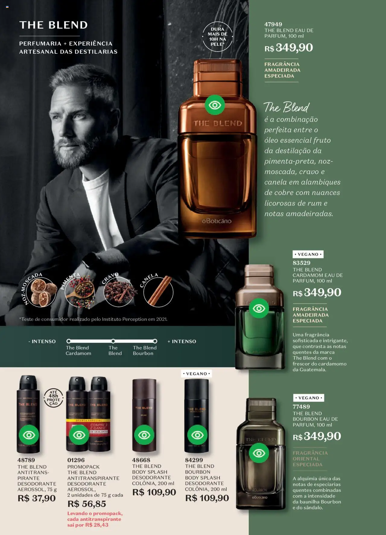 O Boticário Folheto - válido de 11.08.2025 | Página: 44 | Produtos: Fragrância, Óleo, Canela, Rum