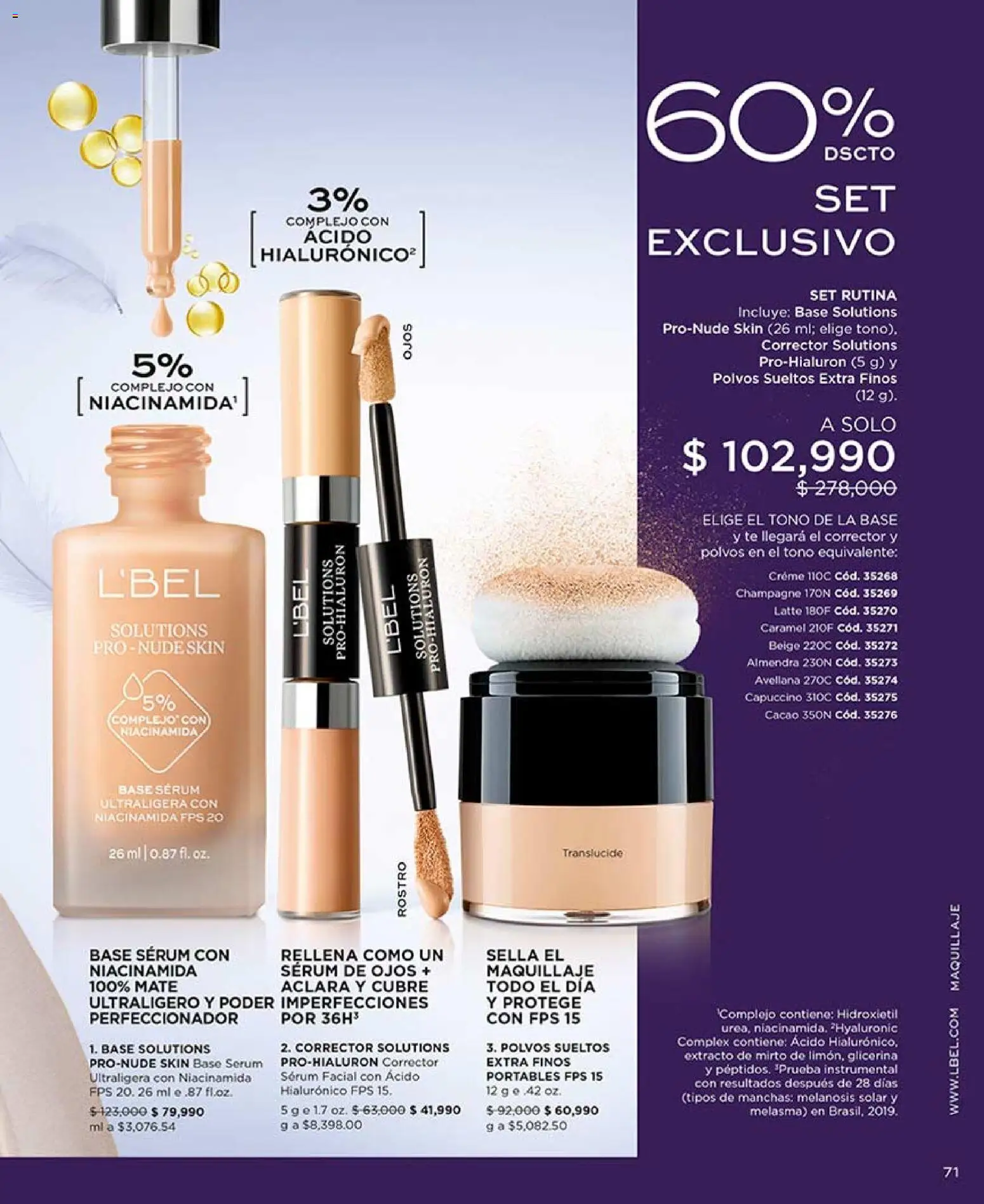 L'Bel catálogo C07/2026 desde el 24/04/2026 > Promociones | Colombia