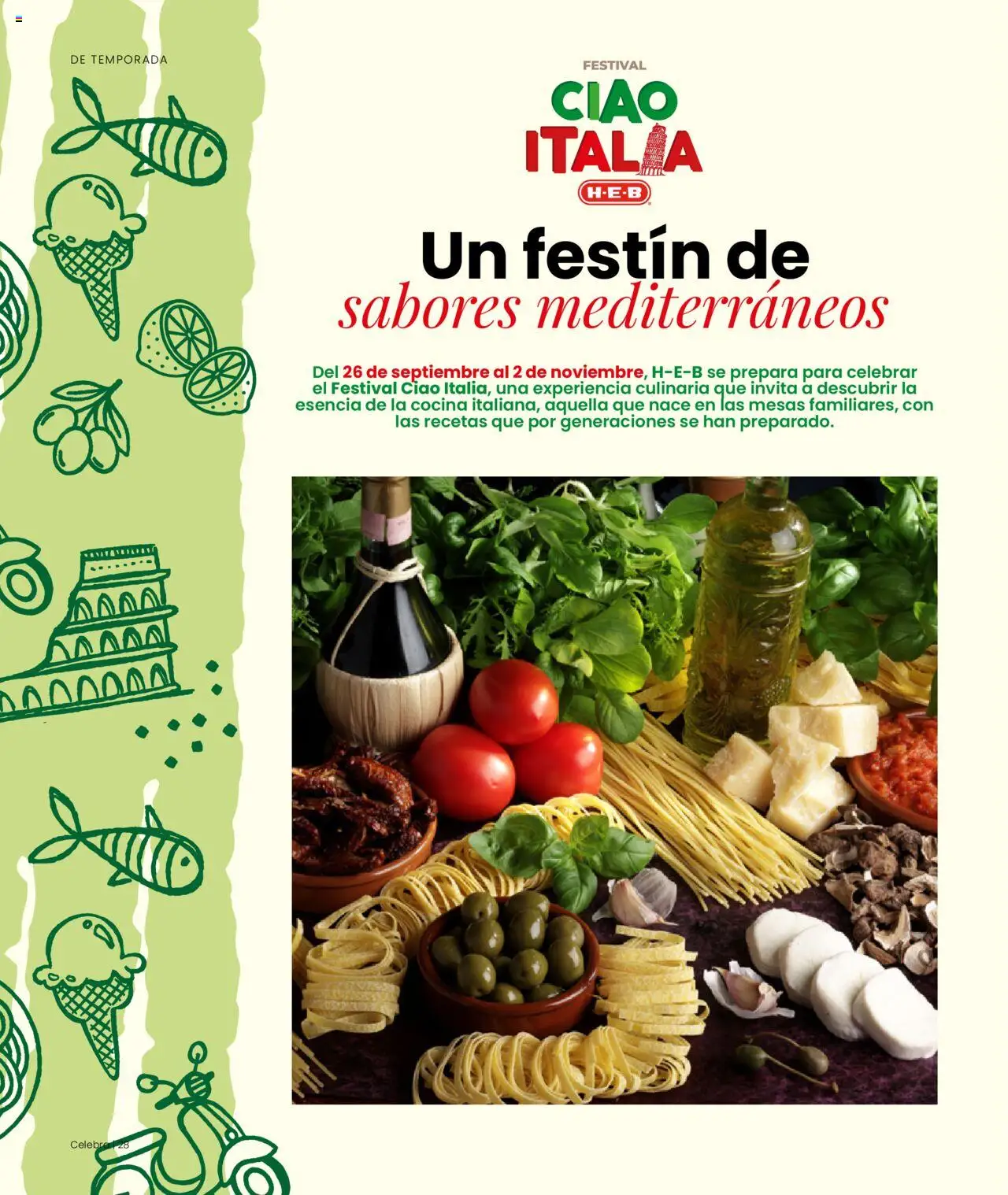 Nuevas ofertas de H-E-B válidas en toda la República Mexicana desde el 11.09.2025. ¡Encuentra las mejores ofertas en H-E-B - Revista Septiembre! | Página: 28 | Productos: Cocina