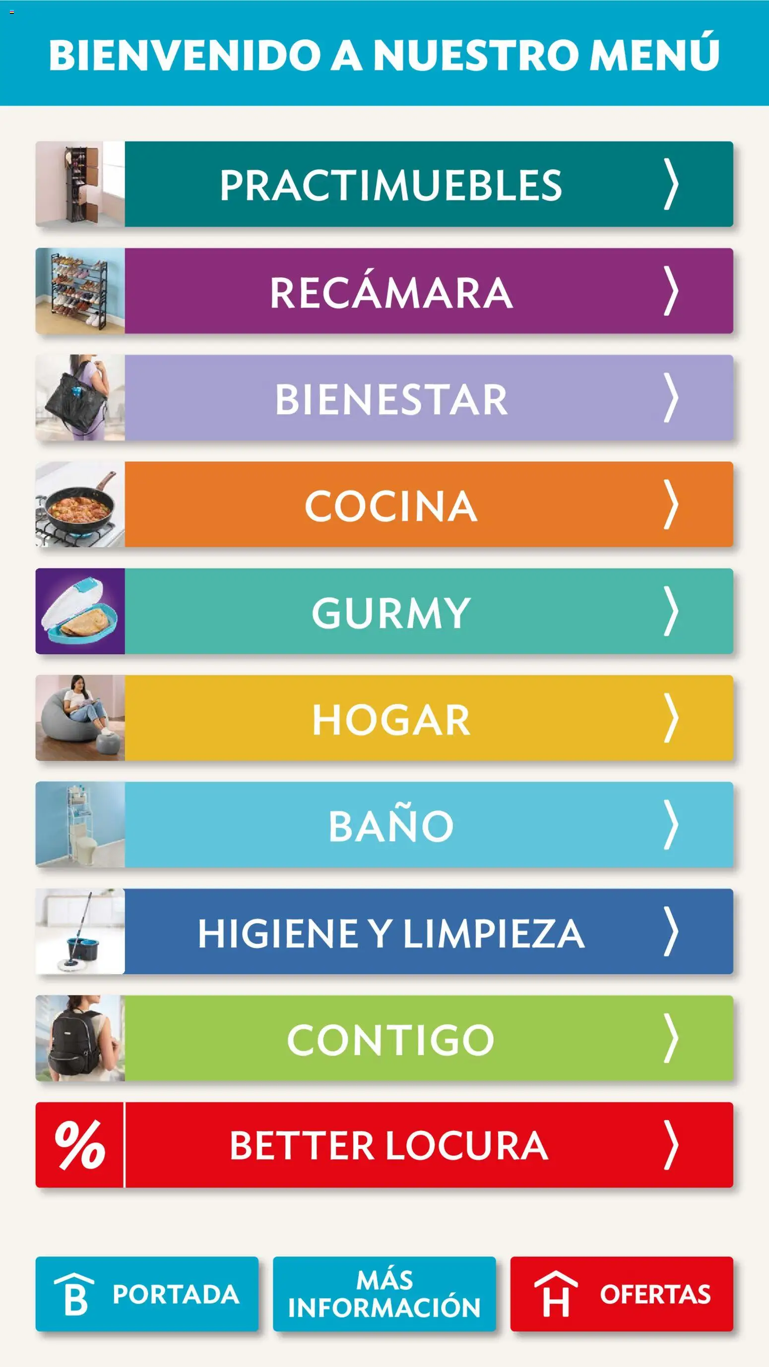 Nuevas ofertas de Betterware válidas en toda la República Mexicana desde el 05.01.2026. ¡Encuentra las mejores ofertas en Betterware campaña 1 2026! | Página: 9 | Productos: Cocina, Baño