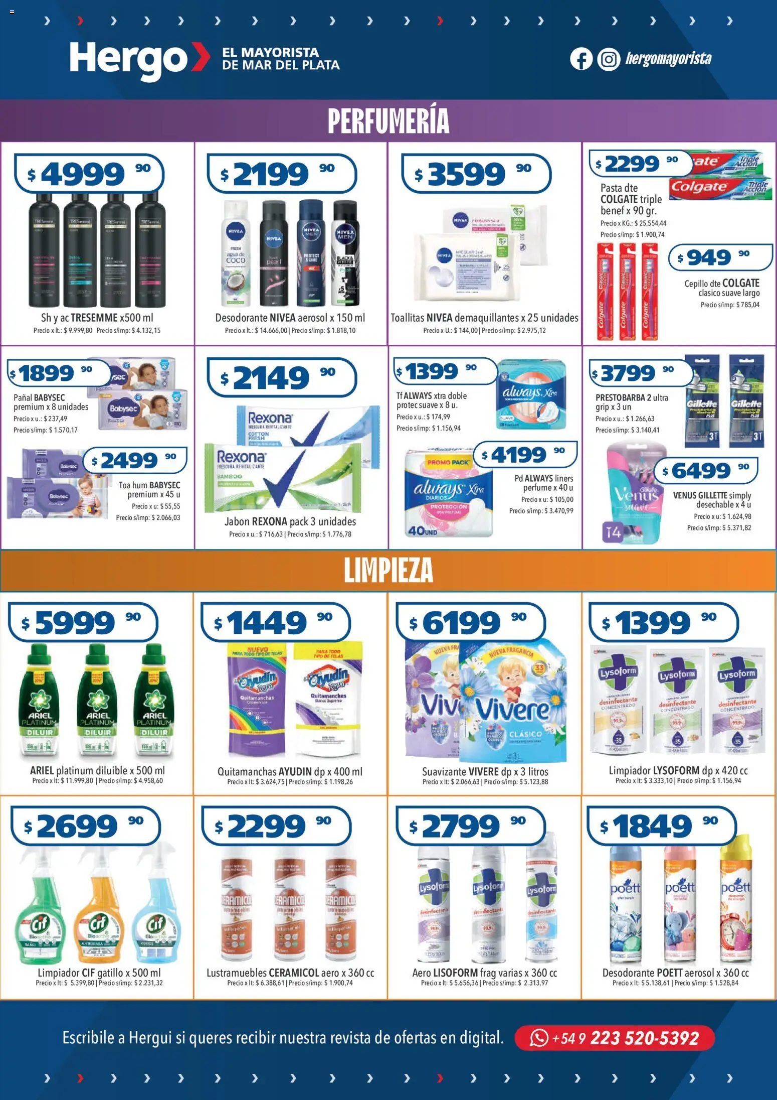 Hergo catálogo │ válido desde el 12.11.2025 | Página: 4 | Productos: Jabón, Desodorante, Agua, Limpiador