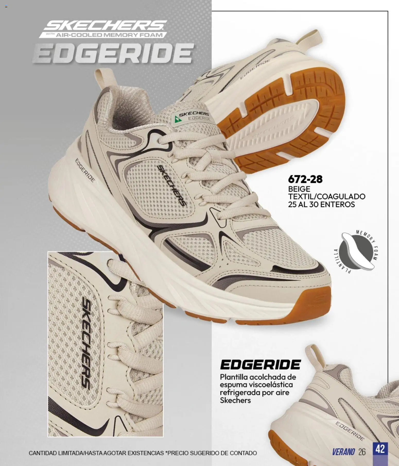 Nuevas ofertas de Cklass válidas en toda la República Mexicana desde el 05.03.2026. ¡Encuentra las mejores ofertas en Cklass catálogo Sportbrands Verano Caballero! | Página: 43 | Productos: Espuma