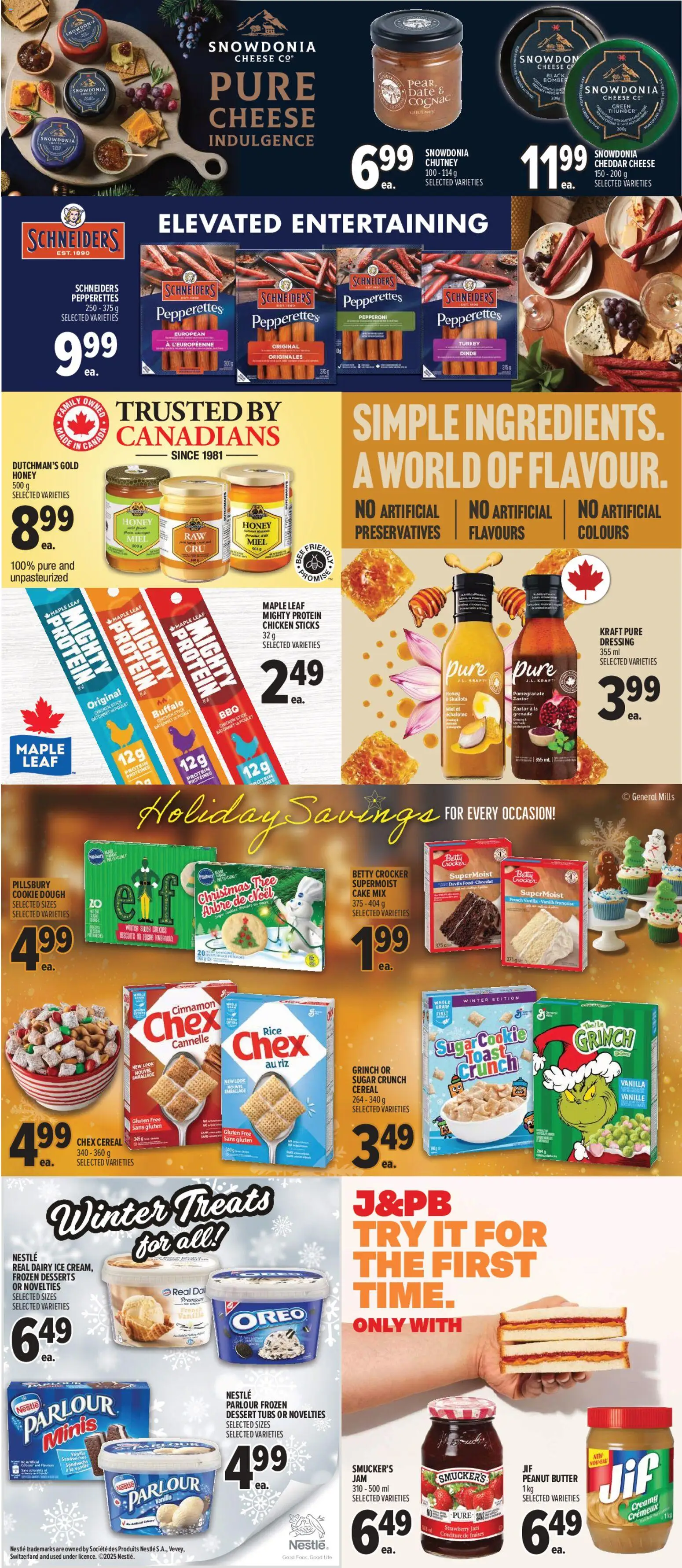 Metro flyer valid from 04.12.2025 | Page: 16 | Products: Cookies, Turkey, Butter, Cheese