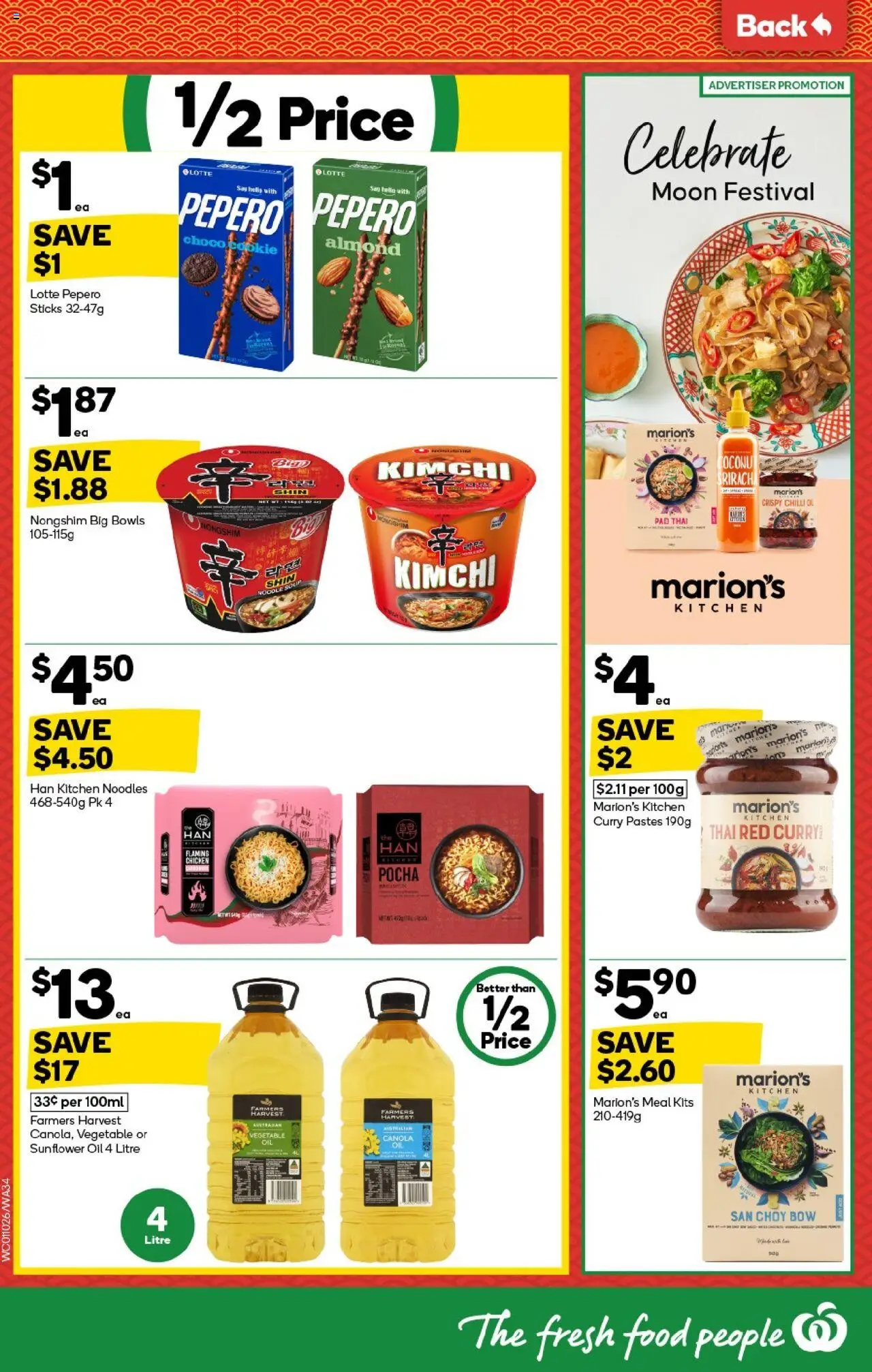 Woolworths catalogue - valid from 01.10.2025 | Page: 34 | Products: Curry, Kits, Chicken, Noodles