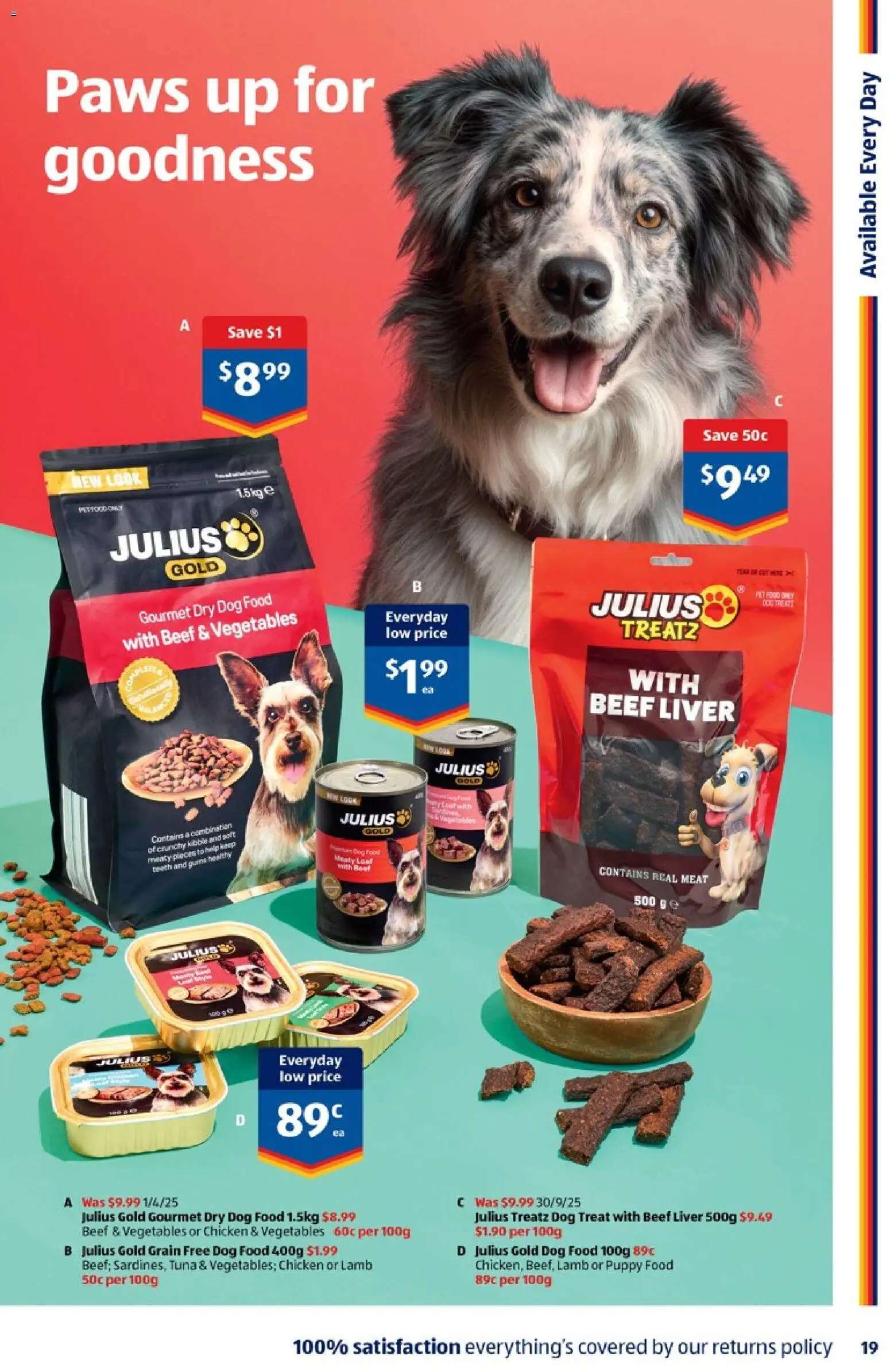 Aldi catalogue - valid from 15.04.2026 | Page: 19 | Products: Lamb, Meat, Vegetables, Tuna