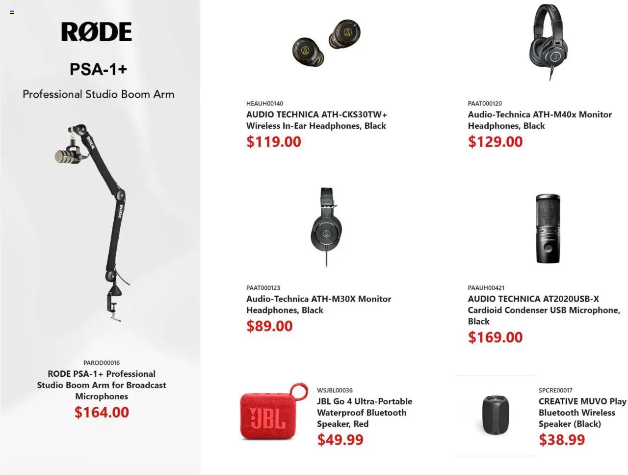 Canada Computers flyer valid from 19.09.2025 | Page: 15 | Products: Monitor, Audio, Speaker