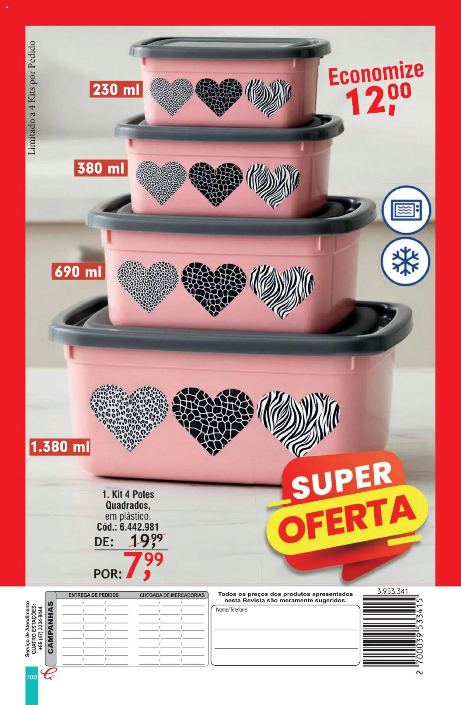 Quatro Estações Folheto - válido de 01.05.2026 | Página: 96 | Produtos: Revista, Potes