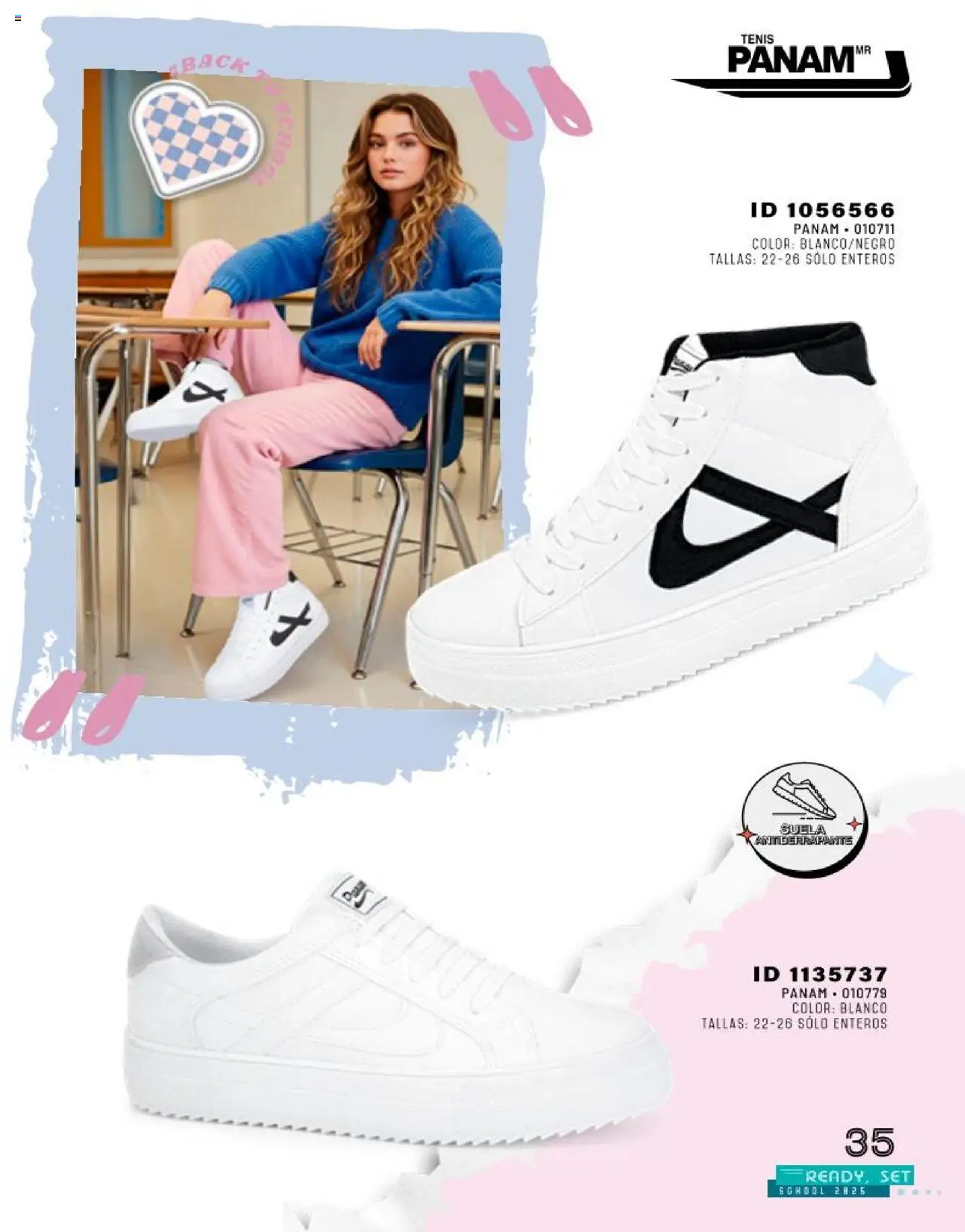 Nuevas ofertas de Price Shoes válidas en toda la República Mexicana desde el 26.08.2025. ¡Encuentra las mejores ofertas en Price Shoes - Catálogo Ready for School ! | Página: 35 | Productos: Tenis