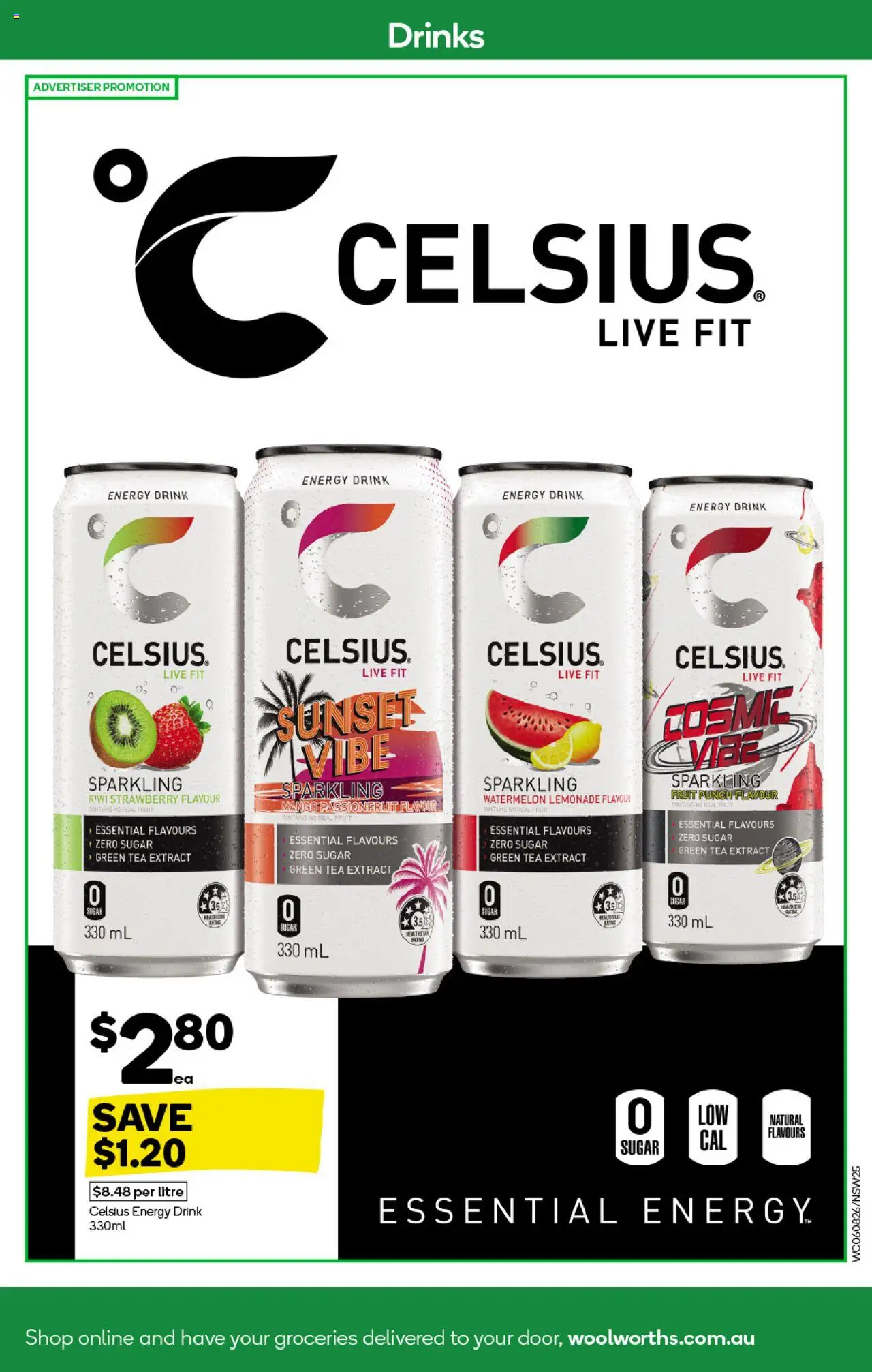 Woolworths catalogue - valid from 06.08.2025 | Page: 25 | Products: Tea, Passionfruit, Sugar, Watermelon