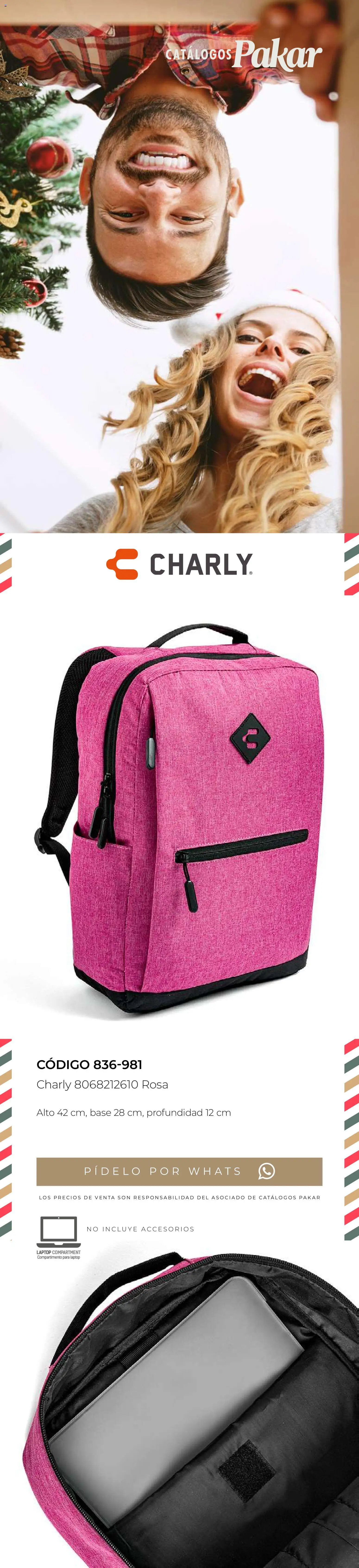 Nuevas ofertas de SC Pakar válidas en toda la República Mexicana desde el 14.11.2025. ¡Encuentra las mejores ofertas en SC Pakar catálogo Regalos Navidad! | Página: 40