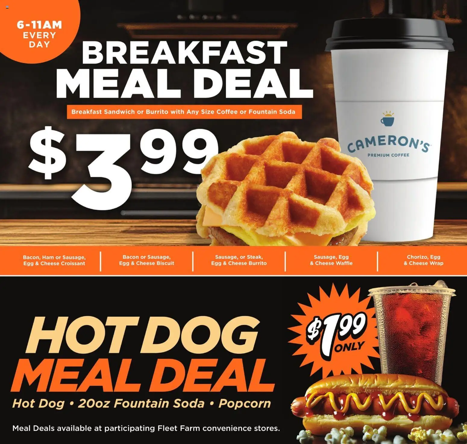 Mills Fleet Farm Weekly Ad - valid from 05.01.2026 | Page: 16 | Products: Cheese, Coffee, Ham