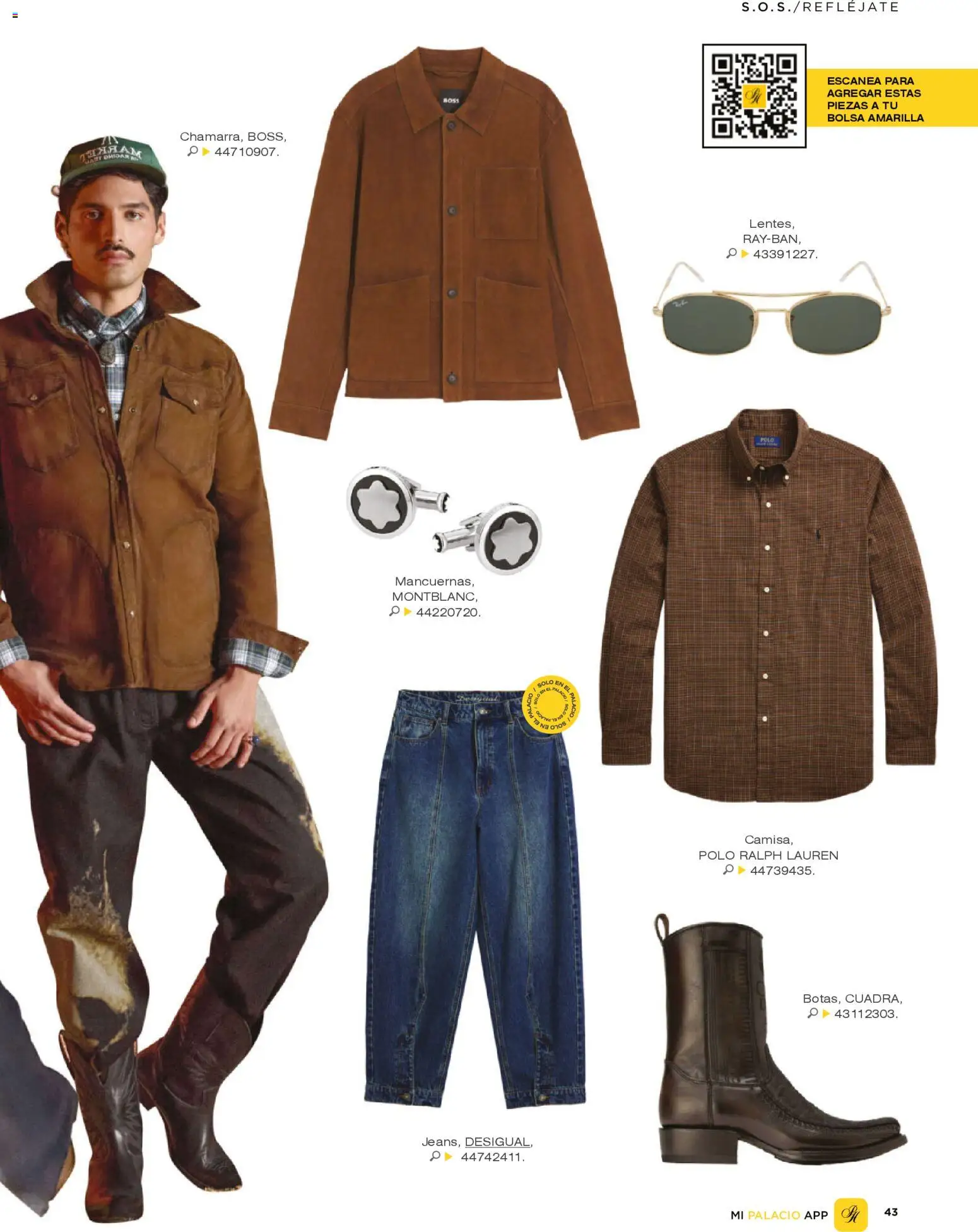 Nuevas ofertas de Palacio De Hierro válidas en toda la República Mexicana desde el 26.12.2025. ¡Encuentra las mejores ofertas en Palacio De Hierro catálogo! | Página: 45 | Productos: Bolsa