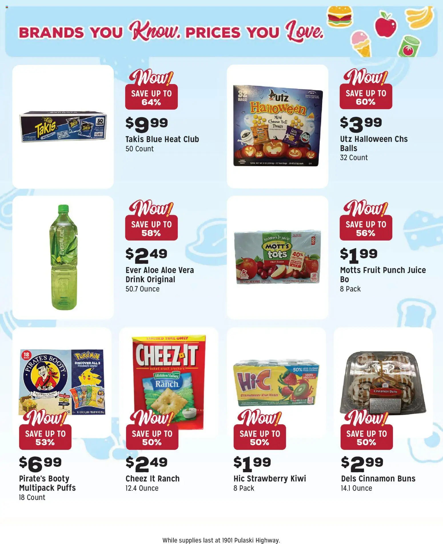 Grocery Outlet Weekly Ad - MD - valid from 29.10.2025 | Page: 7 | Products: Cheese, Juice, Kiwi, Sugar
