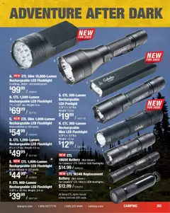 Preview of Cabela's weekly ads valid from 11.08.2025 | Page: 203