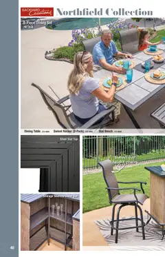 Preview of Menards weekly ads valid from 19.02.2025 | Page: 40 | Products: Table, Swivel