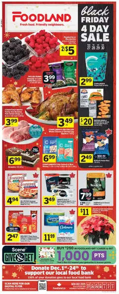 Preview of Foodland flyer - NS from shop Foodland valid from 27.11.2025