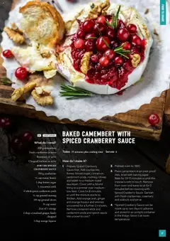 Preview of Supabarn The Barn Magazine - valid from 07.11.2024 | Page: 17 | Products: Cheese, Ginger, Honey, Oven