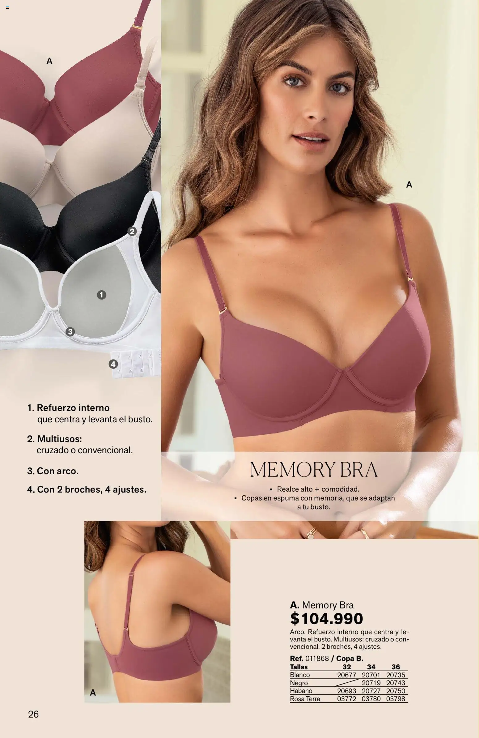 Leonisa revista - valida desde el 03.04.2026 | Página: 26 | Productos: Espuma