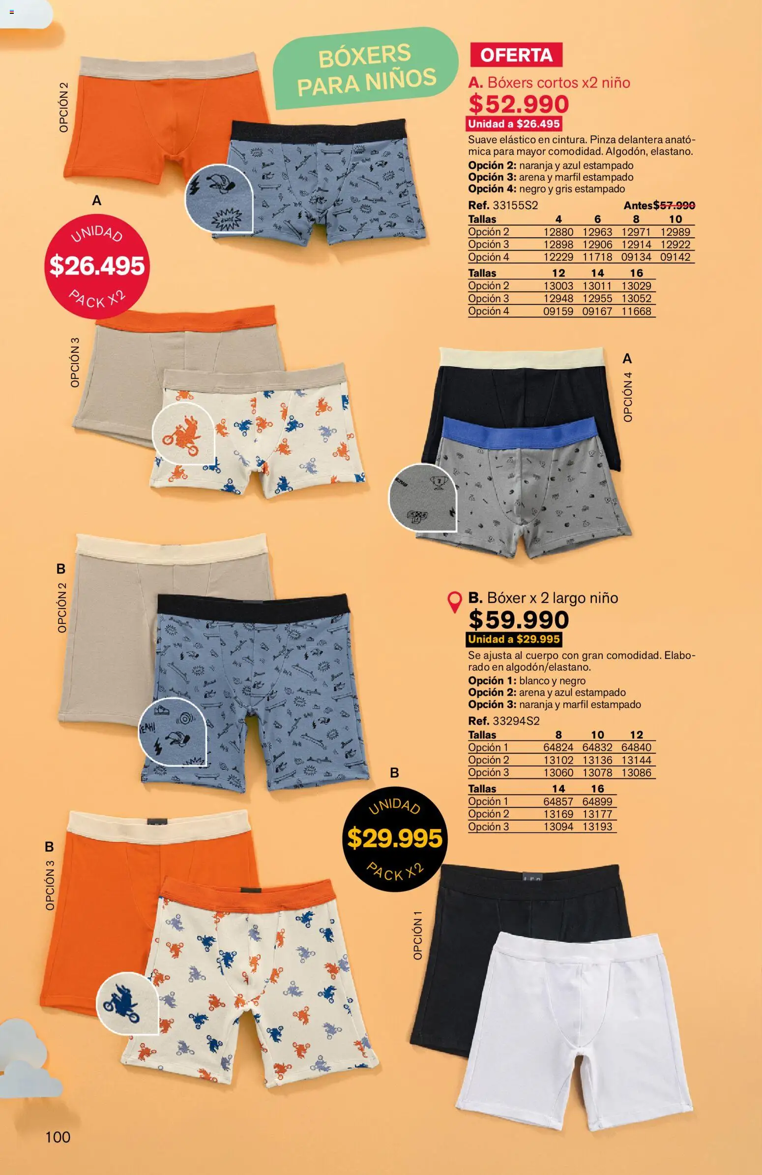 Leonisa revista - valida desde el 03.04.2026 | Página: 100 | Productos: Pinza, Boxers