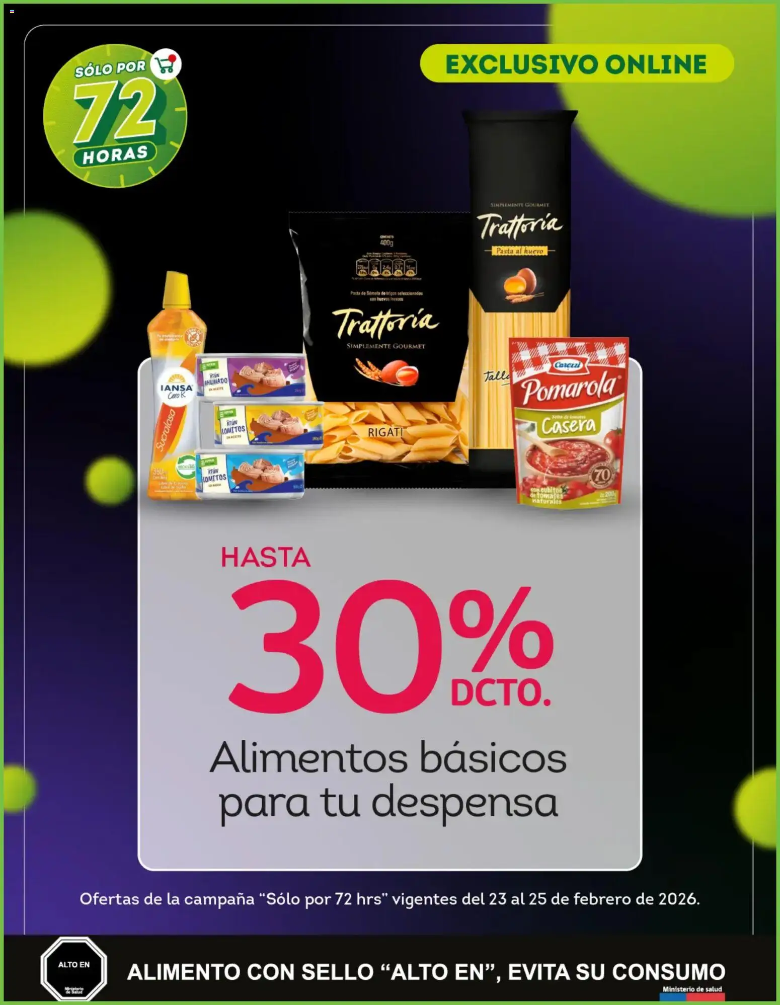 Tottus ofertas  │ válido desde el 23.02.2026 | Página: 9 | Productos: Tomate, Huevo, Campana, Huevos