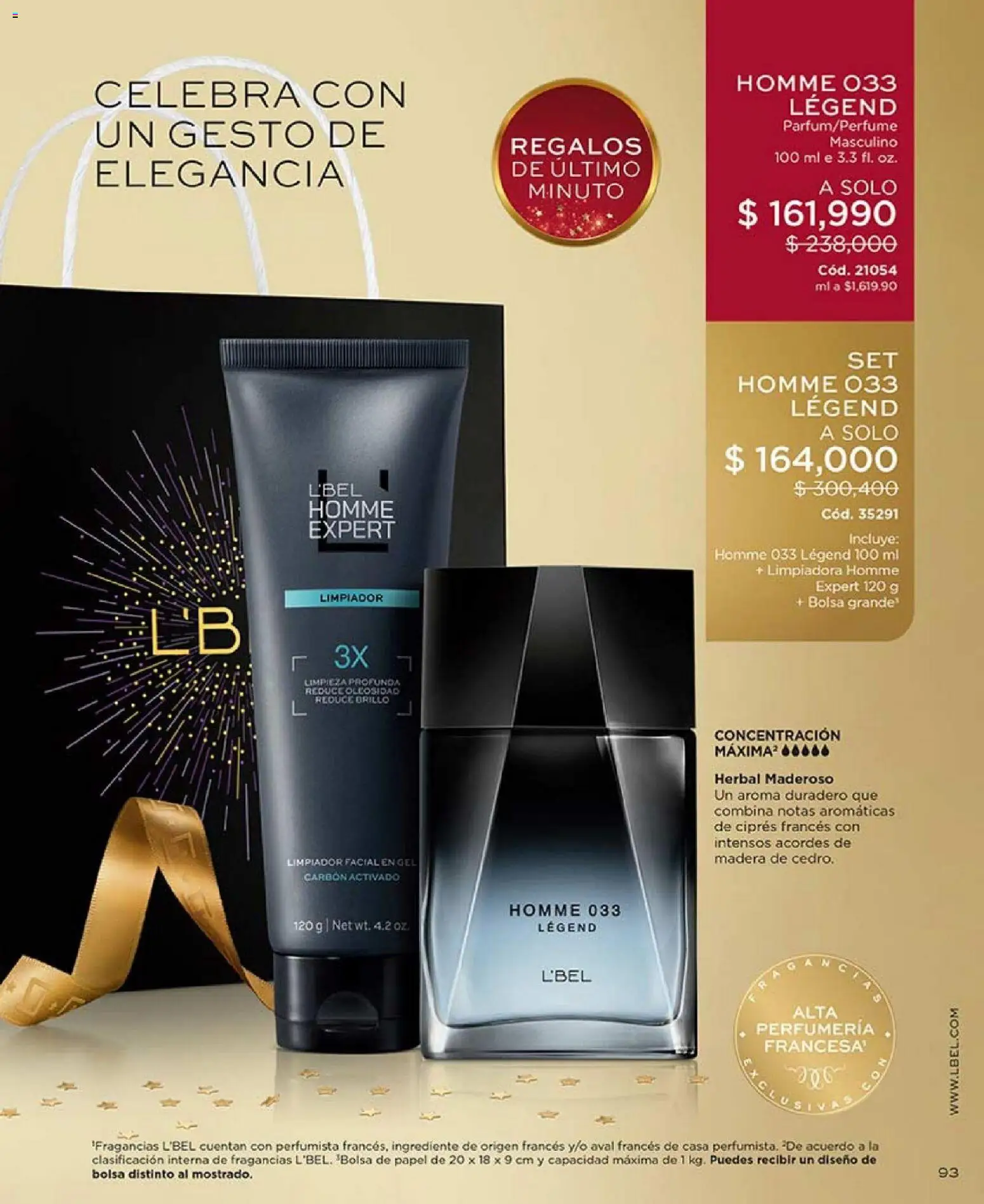 L'Bel revista - valida desde el 01.01.2026 | Página: 93 | Productos: Bolsa, Brillo, Limpiador, Limpiador facial
