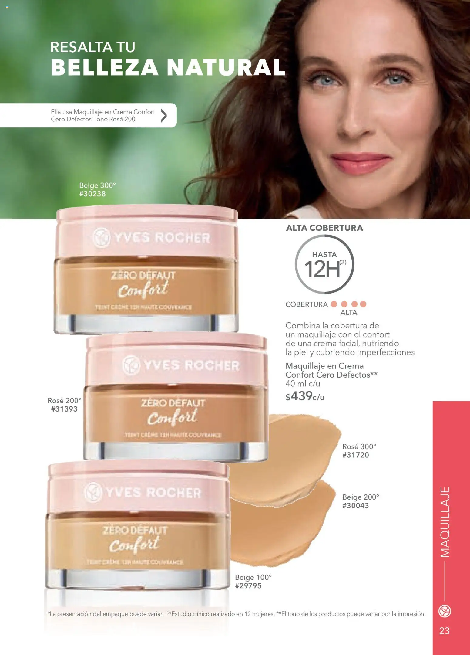 Nuevas ofertas de Yves Rocher válidas en toda la República Mexicana desde el 10.02.2026. ¡Encuentra las mejores ofertas en Yves Rocher campaña 3 2026! | Página: 23 | Productos: Crema, Maquillaje